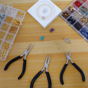 Juego de alicates de joyería de acero inoxidable de grado A + de primera calidad, 10 Uds., alicates profesionales para reparación de joyas, envoltura de alambre - Product Image 5