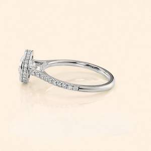 14K Yellow / White And Rose <b>Gold</b> Lab Grown Diamond Solitaire Engagement <b>Ring</b> Round Cut - Product Image 2