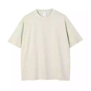 Factory Direct Sale Heavyweight Custom Casual Blank Short Sleeve Oversized 100%Cotton Vintage <b>Acid</b> <b>Washed</b> <b>T</b> <b>Shirt</b> Men - Product Image 2