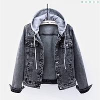 Dernière conception – Blouson en jean vintage pour homme, personnalisé, avec boutons, écologique, respirant, en tissu épais délavé à la pierre, idéal pour l'hiver
