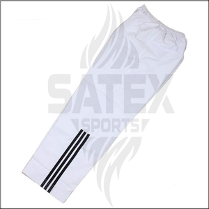 Uniforme de Taekwondo Unisex para Adultos, 100% Algodón, Logotipo Frontal Personalizado, Secado Rápido, Transpirable, Conjuntos de Ropa de Artes Marciales - Product Image 4