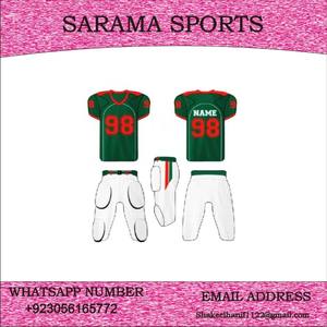 Camisetas de fútbol americano de diseño personalizado, diseño de sublimación de alta calidad, uniforme de fútbol americano, - Product Image 4