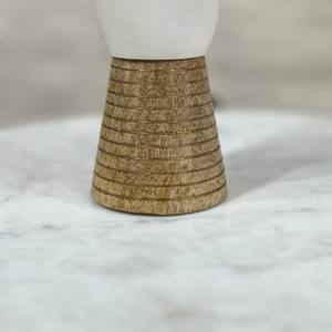 Modern Marble And Wood Incense Burner Cone Design Nordic Style Home Fragrance Holder for Living Room <b>Desk</b> and Gift Decor - Product Image 5