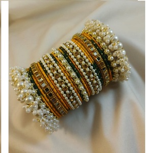 Bracelets Churiyan pour mariage indien pakistanais, vente chaude, couleurs et tailles personnalisées, bijoux pour femmes - Product Image 3