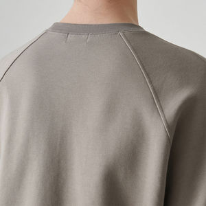 Men's Winter Oversized Fleece Sweatshirt-100% Cotton Windproof & Breathable for Weekend & <b>Travel</b> Outfits - Product Image 5