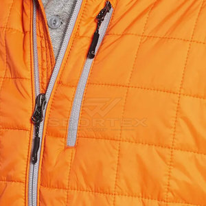 Veste bouffante pour homme imprimée de haute qualité avec logo personnalisé Accessoire d'hiver à col montant de grande taille à bas prix avec logo à l'avant - Product Image 5