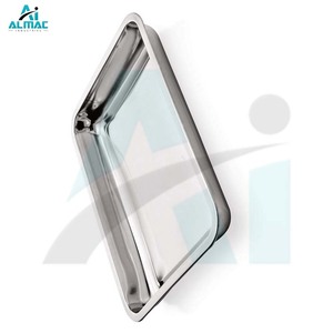 Bandeja de Instrumentos Médicos Universal de Acero Inoxidable de Grado Hospitalario ALMAC, Almacenamiento Seguro para Esterilización, Certificación CE, Uso Manual - Product Image 4