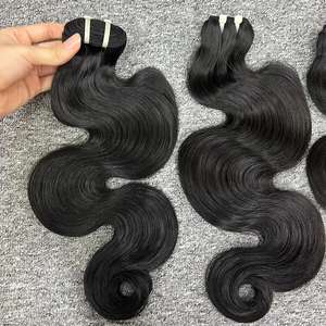 ผม100% แบบลอนจากกัมพูชาผมดิบแบบกำหนดเอง - Product Image 3