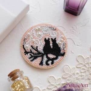 Broches perlées Broche design faite à la main. Accessoires de haute qualité. Broche design unique. Baby shower meilleur cadeau. - Product Image 3