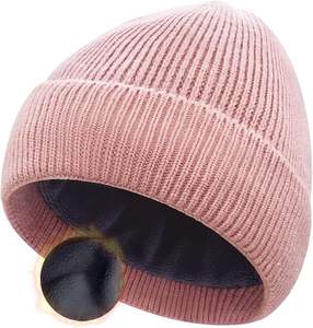 Gorro térmico de invierno para exteriores unisex, gorro grueso y acogedor, diseño de punto suave y elástico para la comodidad diaria y la ropa de calle moderna - Product Image 1