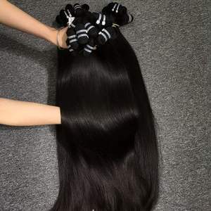 Extensiones de cabello humano virgen Remy vietnamita al por mayor, cutícula alineada, onda Natural, doble cierre de encaje, paquete de todos los colores - Product Image 4