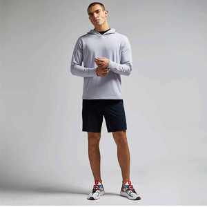 Sweat à capuche de golf pour homme en coton molletonné en polyester mélangé, pull extensible et chaud avec logo personnalisé pour les sports d'automne et d'hiver - Product Image 1