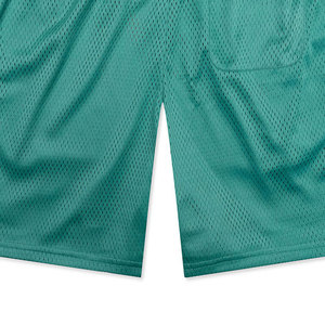 กางเกงขาสั้นตาข่ายของผู้ชายแบบลำลองสีทึบระบายอากาศได้ดีแห้งเร็วปรับแต่งได้อย่างยั่งยืนโลโก้ขนาดและสี - Product Image 2