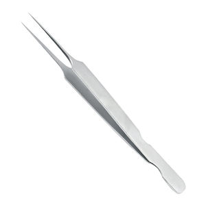 Nouveau diamant dépoussiéré pointe pince à épiler diamant Grip Extension de cils pince à épiler pointe enduite marque privée - Product Image 6