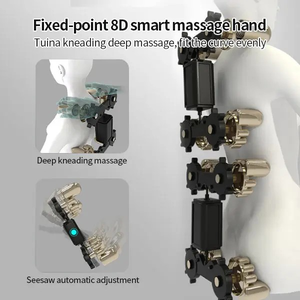 Fauteuil de massage intelligent de luxe 4D à gravité zéro, à pièces, billets et cartes, massage complet du corps, contrôle de la durée, appareil de soins de santé - Product Image 4