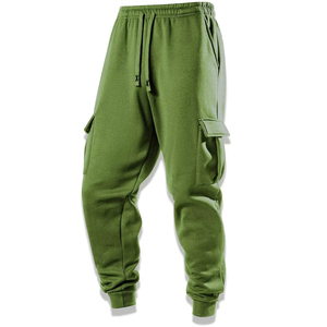 Custom Men Summer Collection Cargo Jogger Ligero 100% Algodón orgánico Hombres Pantalones Trendy Quick Dry Men's Pants - Product Image 4