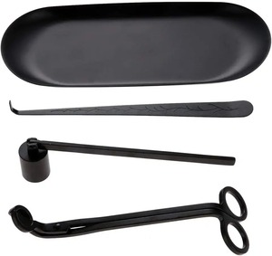 Ensemble d'extinction de bougie de style moderne Ensemble d'outils de coupe-mèche d'extincteur idéal pour la maison et les espaces de détente - Product Image 6