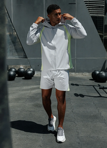 ชุดวอร์มกีฬาผู้ชาย สไตล์ลำลอง ชุดออกกำลังกาย ชุดวิ่งเทรนนิ่ง สไตล์โมเดิร์น สตรีทแฟชั่น ชุดกีฬาใส่สบาย - Product Image 5