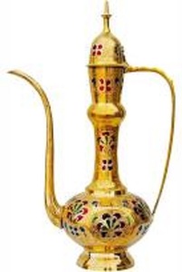 Ensemble de 3 tasses à thé et café en laiton, de conception arabe, fabricant indien - Product Image 3