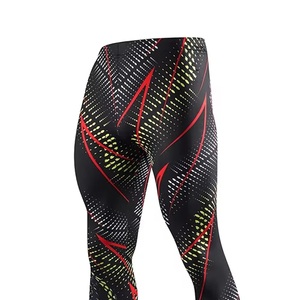 Legging de sport imprimé peau de serpent, design complexe, avec taille élastique à récupération rapide, idéal pour le tir de traîne et l'équilibre - Product Image 2