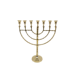 Los mejores diseños, portavelas Menorah, decoración interior, Metal sólido con diseño de acabado pulido, portavelas mejor para el diseño de vajilla - Product Image 2