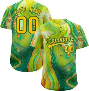 เสื้อเบสบอลผ้าซับเหงื่อสำหรับผู้ใหญ่และเยาวชนเสื้อเจอร์ซีย์ออกแบบได้ตามต้องการ - Product Image 1