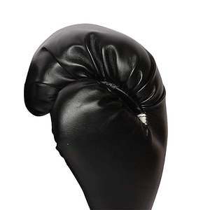 Guantes de Boxeo Acolchados de Gel para Adultos, Color Negro, para Gimnasio, Entrenamiento Físico, Cierre de Muñeca, Transpirables, Duraderos, Guantes de Boxeo de Moda - Product Image 5