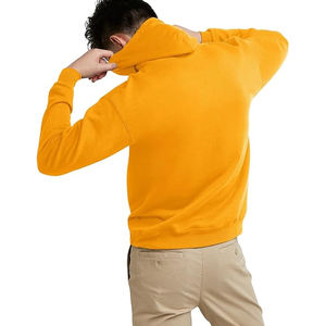 Sweat à capuche épais pour homme doublé en sherpa polaire ultra chaude hiver streetwear en vrac label privé logo personnalisé fournisseur usine - Product Image 3