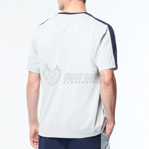 T-shirt de sport pour homme de haute qualité, tissu respirant et à séchage rapide, idéal pour la salle de sport, le fitness et la course à pied - Product Image 4