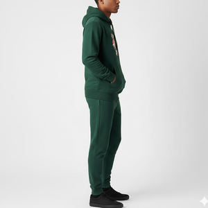 ชุดวอร์มผู้ชายผ้าบางระบายอากาศดี พิมพ์ลายสกรีน สำหรับฝึกซ้อม ราคาขายส่ง รับสกรีนโลโก้ตามสั่ง - Product Image 3