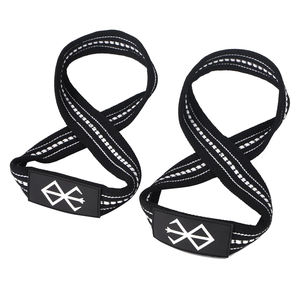 Sangles de musculation de qualité supérieure pour homme fort, musculation, cross-fit, soulevé de terre, antidérapantes, forme de 8, sangle de gymnastique personnalisée - Product Image 5