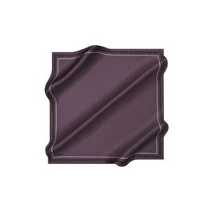 Foulard carré en crêpe de soie satiné délavé pour adulte 90x90, doux pour la peau - Product Image 1