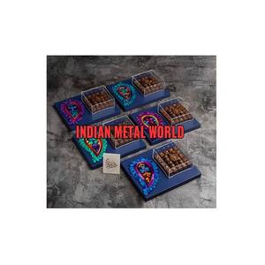 ถาดเสิร์ฟช็อคโกแลตแบบคลาสสิกมาใหม่ถาดอะคริลิคไม้ขนาดใหญ่ - Product Image 1