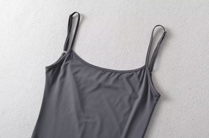 ชุดว่ายน้ำวันพีชเอวสูงสำหรับหญิงสาวชุดว่ายน้ำออกกำลังกายผ้าสแปนเด็กซ์/ โพลีเอสเตอร์ระบายอากาศ - Product Image 2