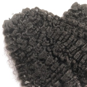 Cabello natural virgen rizado birmano Cabello humano alineado con cutícula vietnamita de Qhair - Product Image 2