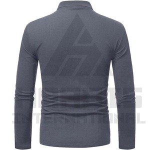 Chemise à col avec logo personnalisé de haute qualité Polo de golf t-shirt T-shirts polo unis Chemises polo pour hommes - Product Image 3