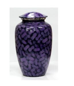 โกศบรรจุอัฐิสำหรับผู้ใหญ่ รุ่น ZHE 2073 สไตล์อเมริกัน สีน้ำเงินเข้ม ทำจากอะลูมิเนียม ทนทาน ขนาด 220 คิวบิกอินช์ - Product Image 2