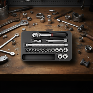 Usag 18-Piece <b>Ratchet</b> Set with Hexagonal <b>Sockets</b> and Inserts <b>Socket</b> Product Category - Product Image 3