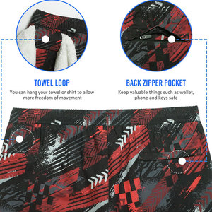 Pantalones Cortos Deportivos Personalizados para Hombre, Tejido Transpirable y Ecológico de Spandex/Poliéster, Ropa Deportiva para Crossfit y Entrenamiento - Product Image 4