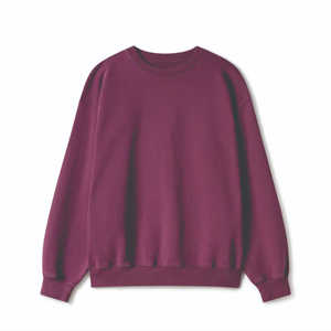 Sweat-shirt à col rond vierge de qualité supérieure, logo personnalisé, 100% coton, sweat-shirts surdimensionnés pour hommes en vente - Product Image 1