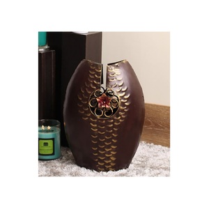 <b>Copper</b> Antique Flower <b>Vase</b> Best Best Interior Decoration Metal Design Planter for Living Room and Wedding Design Trendy <b>Vases</b> - Product Image 1