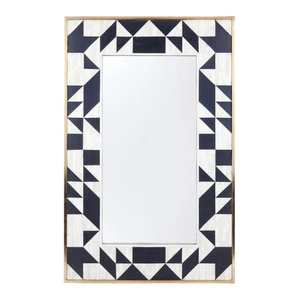High Quality Ivory Bone Inlay Floral <b>Round</b> <b>Mirror</b> Frame Syrian Bone Inlay <b>Mirror</b> for Home Wall <b>Hanging</b> Bone Inlay <b>Mirror</b> - Product Image 4
