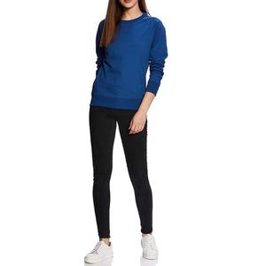 Sweat-shirts pour femmes de qualité supérieure 100% coton/polyester Respirant Anti-froissement Hiver Automne Hoodies Fermeture éclair Patchs 2026 - Product Image 3