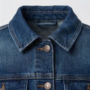 Veste en jean pour femmes grande taille, respirante, finie, en coton, coupe-vent, tailles personnalisables, tendance, vêtements d'extérieur, couleur personnalisée - Product Image 4