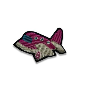 เข็มกลัดปักลายเครื่องบินเข็มกลัดแฟชั่นลูกปัดลวดทองแท่งสำหรับเด็กของขวัญงานเลี้ยงงานแต่งงาน - Product Image 1