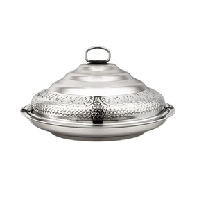 Modern Hot Selling Stainless Steel Soup <b>Stock</b> <b>Pot</b> Hotel Restaurant Food Server Catering Dish Kitchen Accessories Silver Finish - Product Image 1