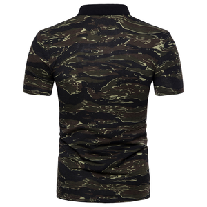 Camiseta Casual de Manga Corta para Hombre, Nuevo Diseño, Logotipo Personalizado, Color Sólido, Transpirable, Tejido de Algodón, OEM - Product Image 4