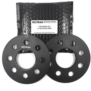 BOTRAK ET 3mm 5mm 4x100 60.1 CB entretoise <span class=keywords><strong>de</strong></span> roue à enfiler pour <span class=keywords><strong>Smart</strong></span> W453 Forfour Fortwo Dacia Lodgy Sandero Stepway Renault Clio Wind - Product Image 5