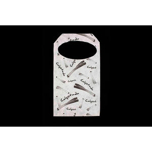 Bavaglini Monouso Bianchi 35x60cm con Stampa Nera Taglia L Novotex TNT 400pz B2B - Product Image 1