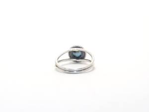 925 bagues en pierres précieuses Larimar naturel en argent sterling massif bijoux fins faits à la main dernières bagues en argent aux prix d'usine - Product Image 6